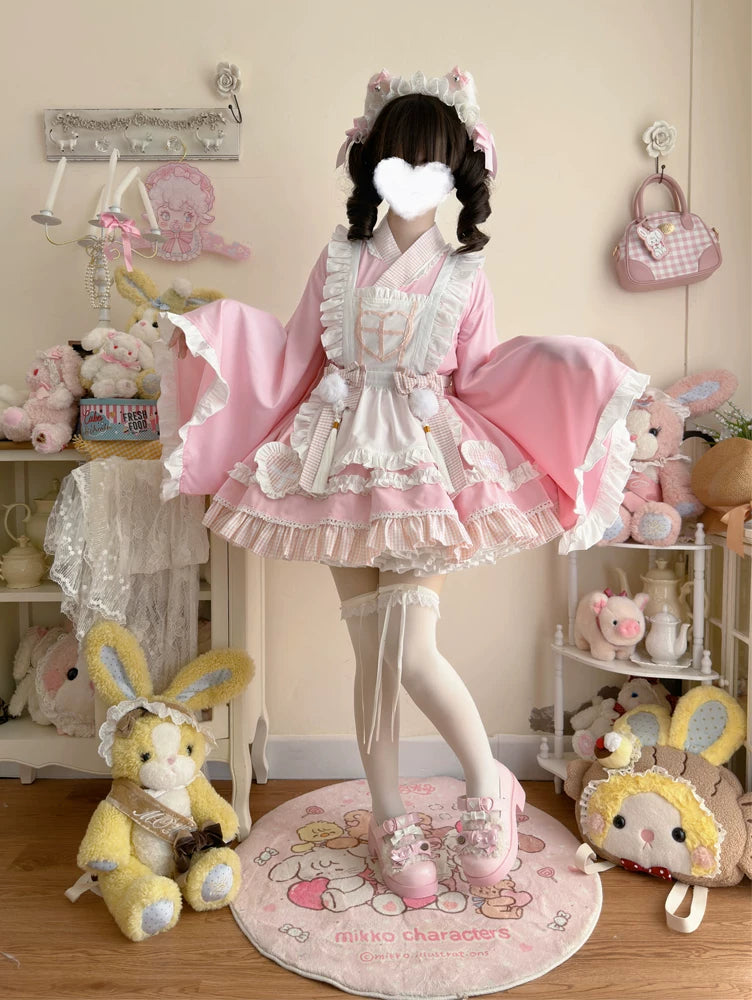 Hanguliang Sweet Nurse Cat Maid OP Dress
