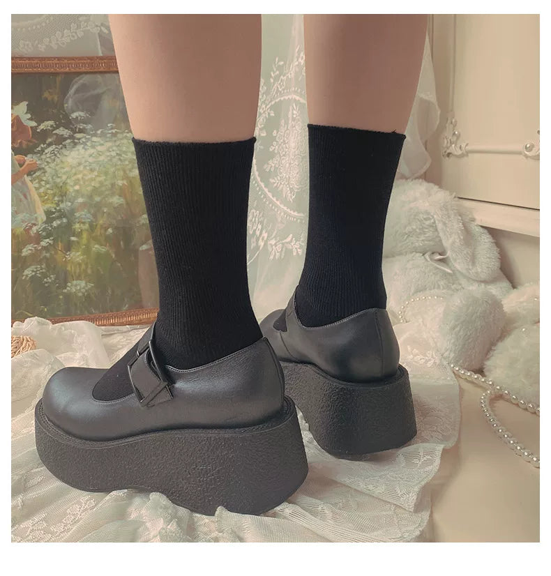 Sock Noble - Classic Academy - Mid-Calf Socks with Vertical Ribbing