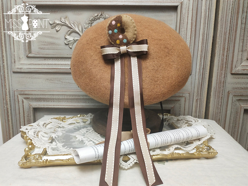 Miss Point - Chocolate Daily Light Sweet Lolita - Hat Headwear
