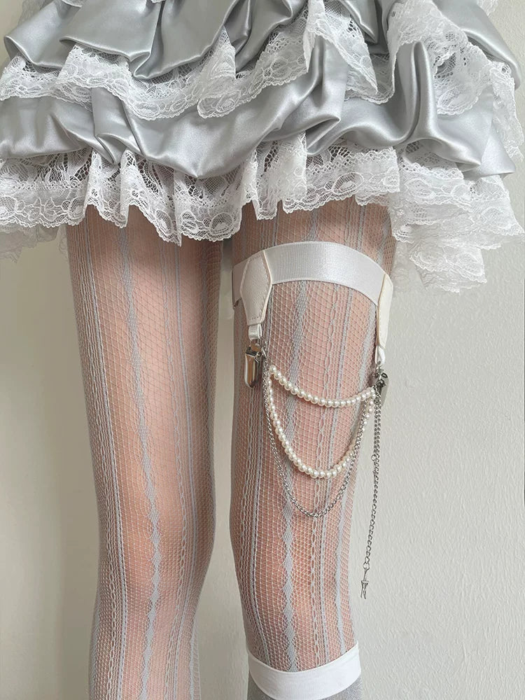 Sock Noble - Ballet Mix - Multi-Style Legwear Selection with Lace Details