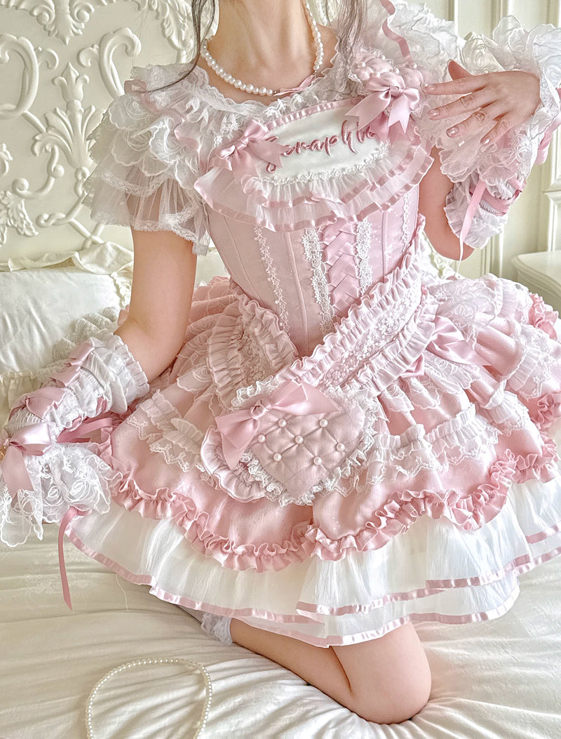 Ribbon Ballet Lolita JSK Dress Set - view 10