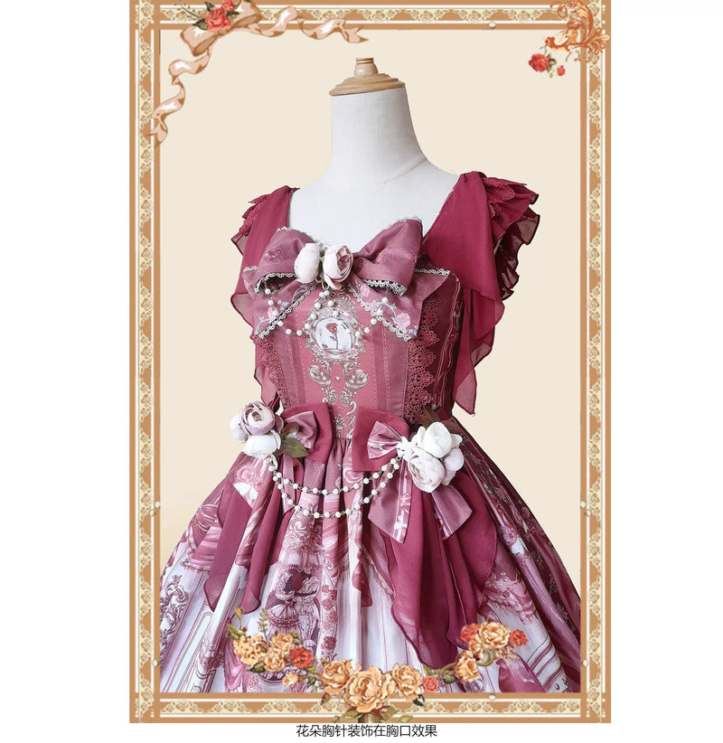 Infanta - Belle and the Beast - Headbows & Floral Brooches