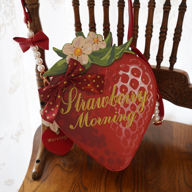 Lolita - Sweet Strawberry Lolita Bag - Individually Selectable Lolita