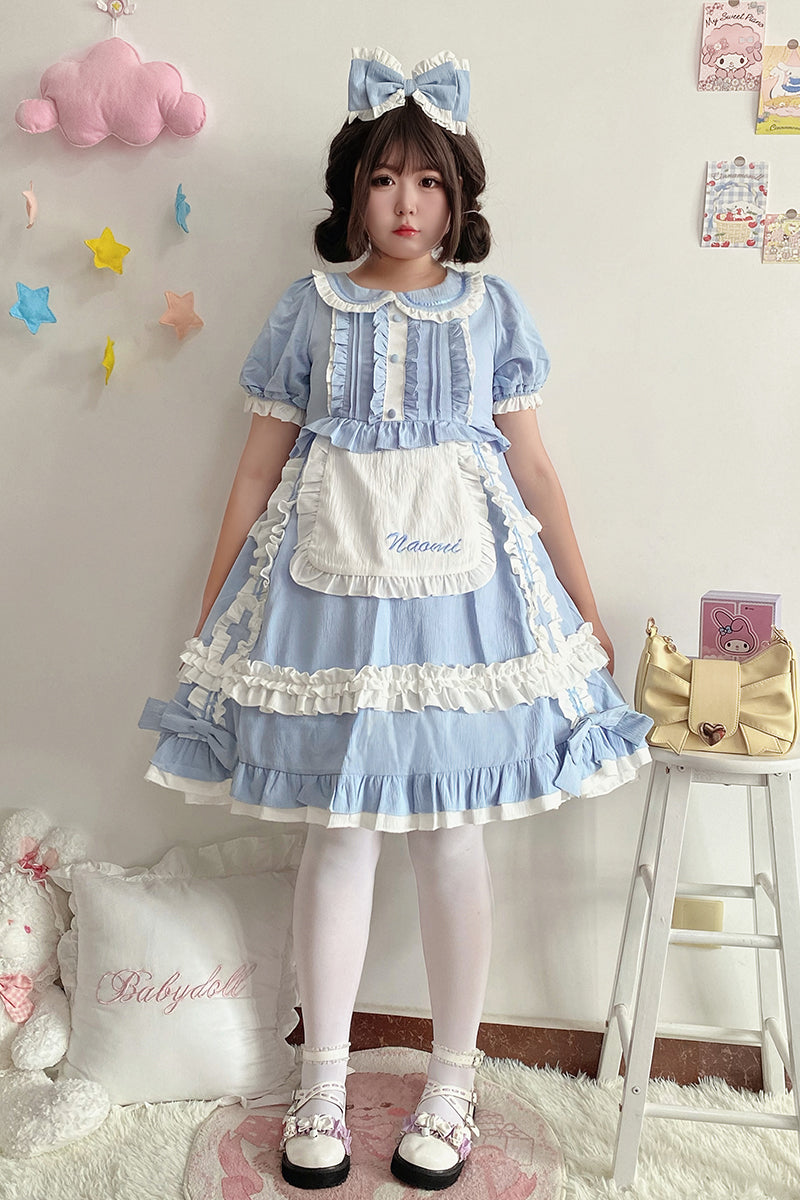 Niu Niu - Plus Size Lolita Nurse Summer OP - Dress OP Dress