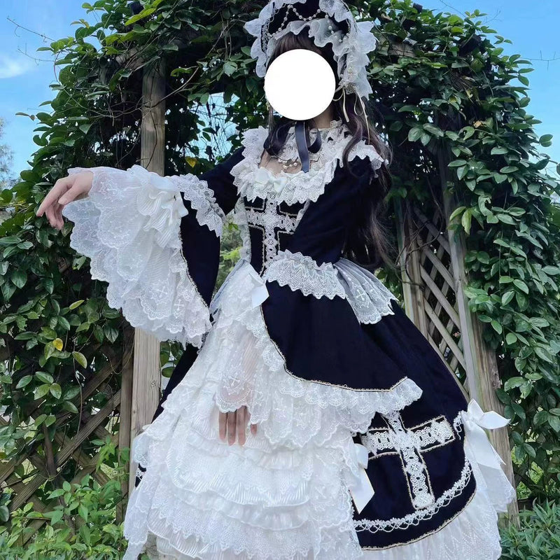Candy Souffle - Angel Type II: Dark Night - Bridal OP Dress Set