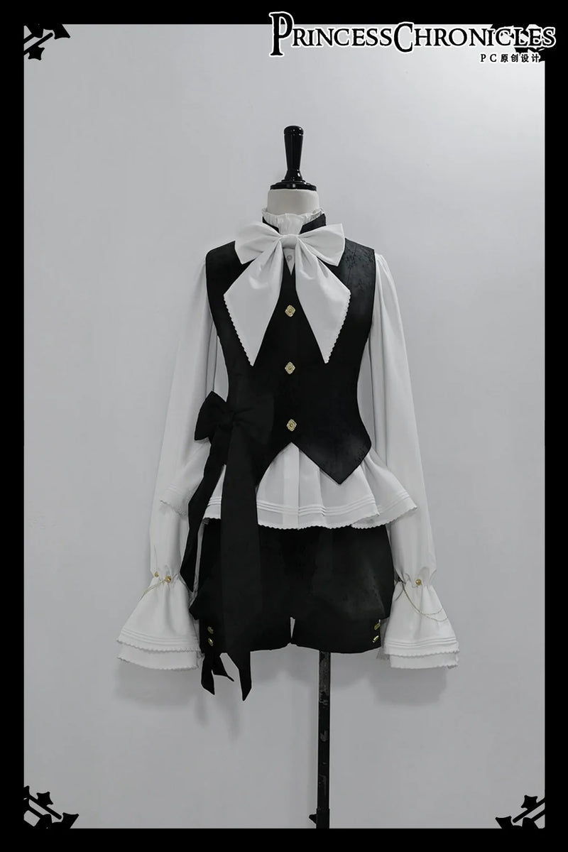 Princess Chronicles - Hunting Rabbit 2.0 - Ouji Lolita Retro Cool Prince Shirt