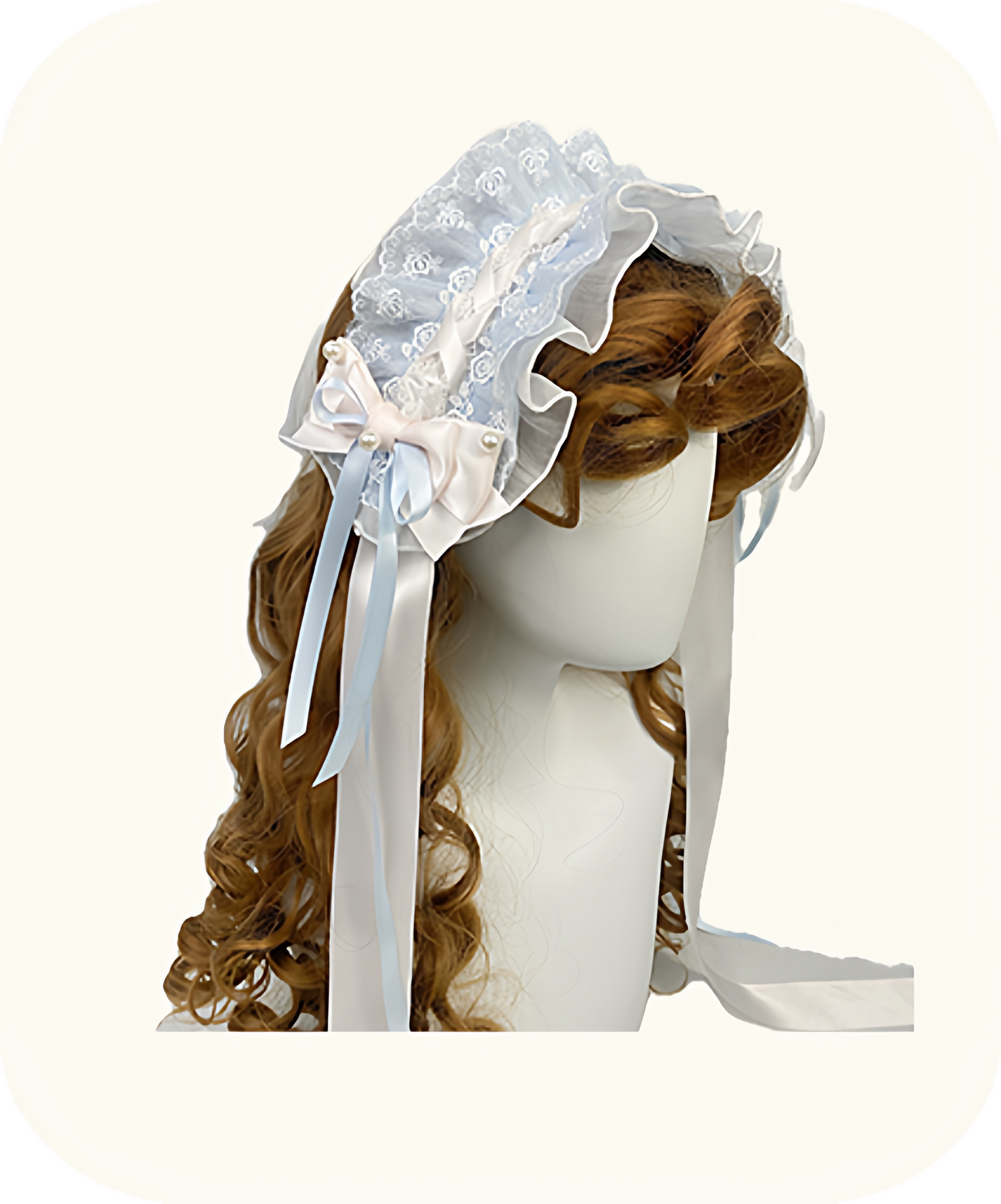 rosedecheese - Asagiri Letter - Powder-Blue and Pink OP Dress with Layered Bows