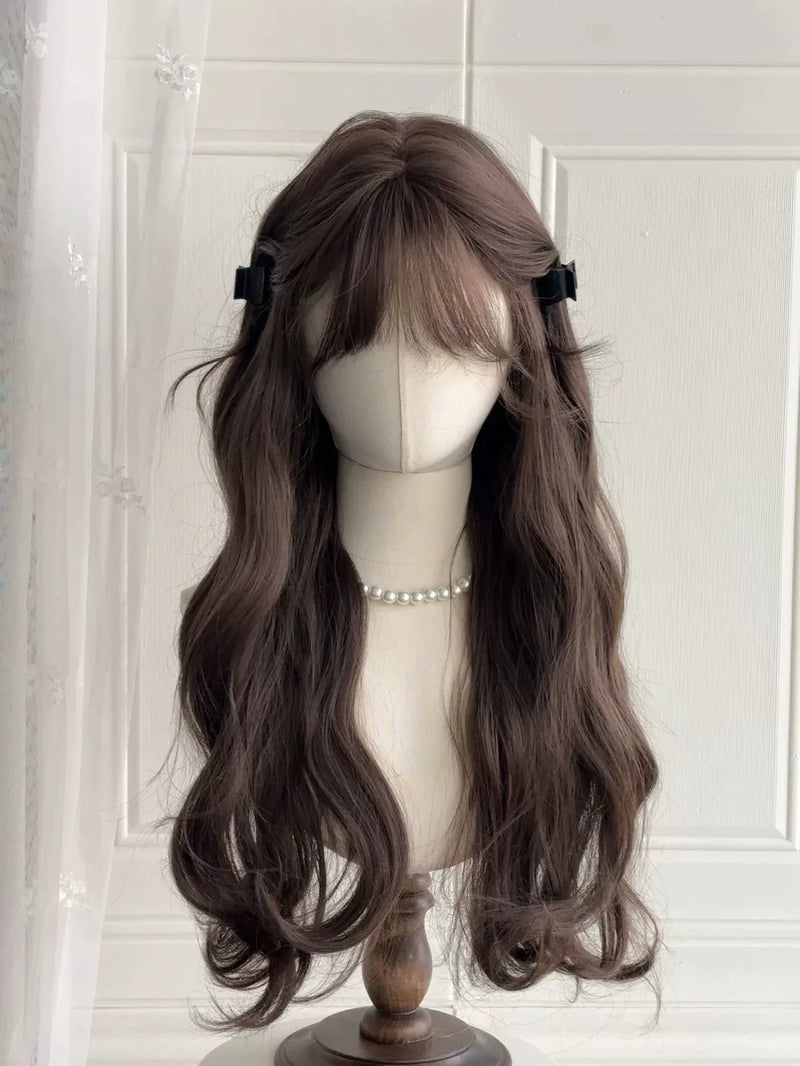 Rocking Horse Curls long black-brown curly wig - view 6