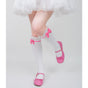 One Size / Rose pink mid-calf socks