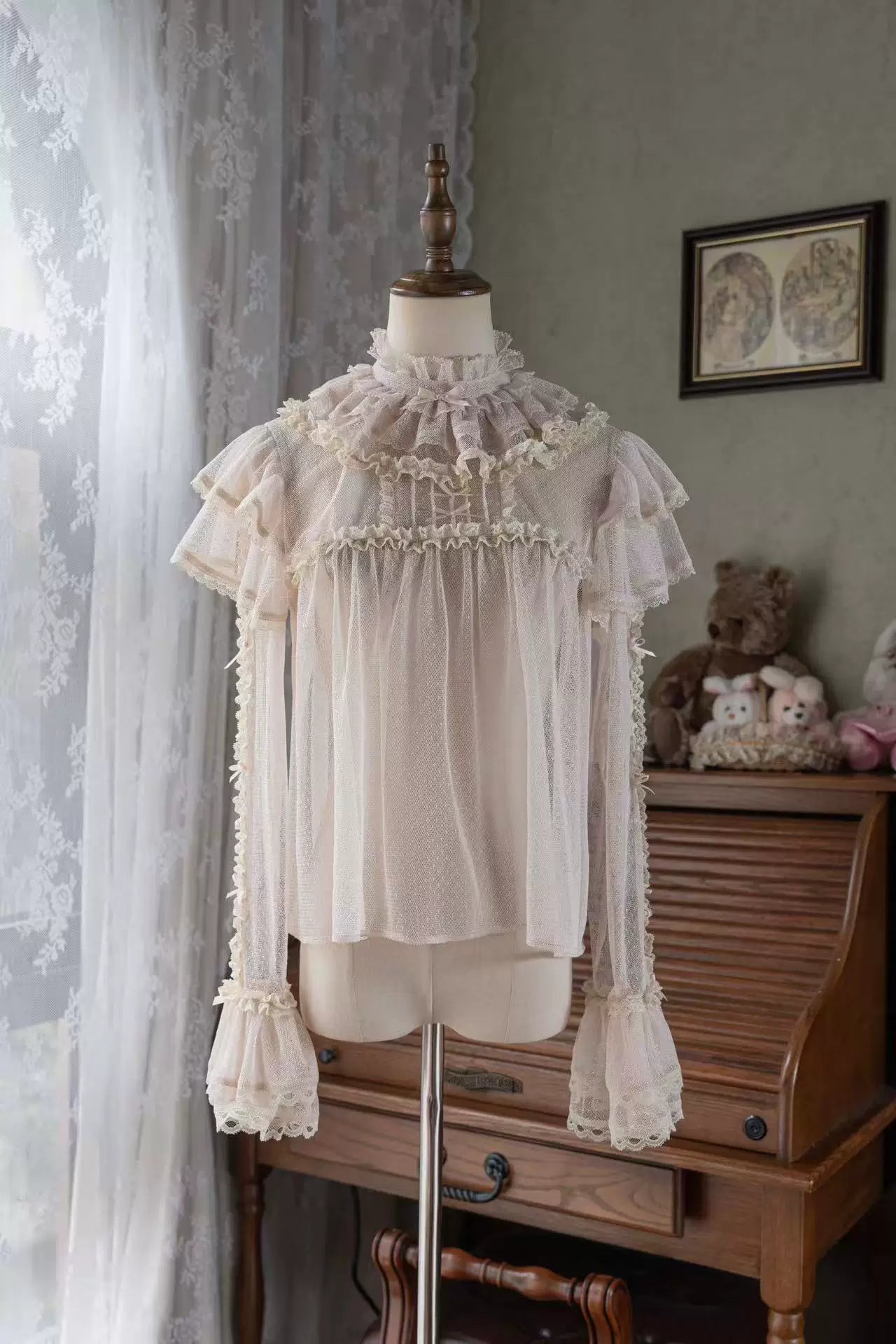 WF - Dessert Rabbit - OP/JSK with Coordinate Pieces and Embroidered Rabbit Motif