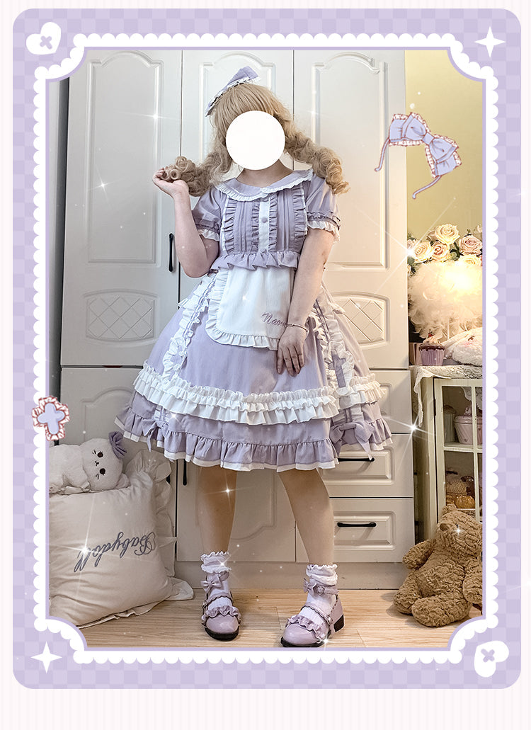 Niu Niu - Plus Size Lolita Nurse Summer OP - Dress OP Dress