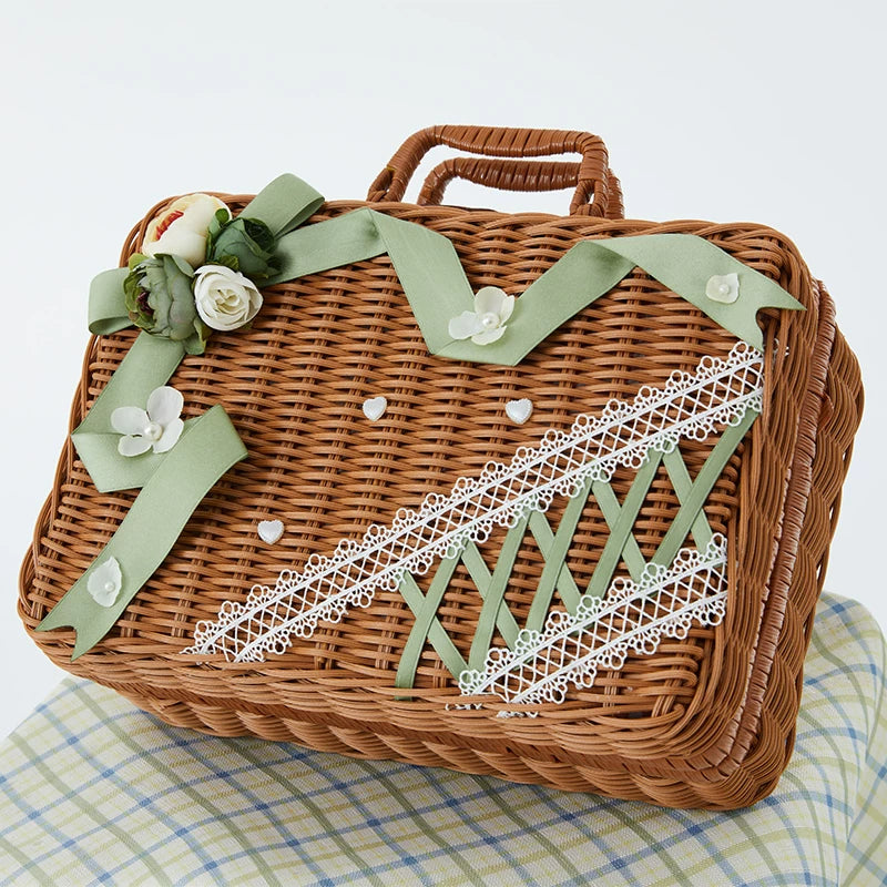 Carol Goddess - Tasha's Garden - Gradual sage green gradient lolita