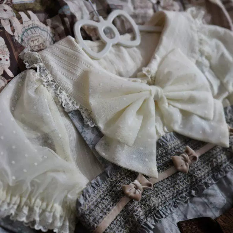 Sweetheart Dream Machine - Summer Doll Collar - Inner blouse with lace trim