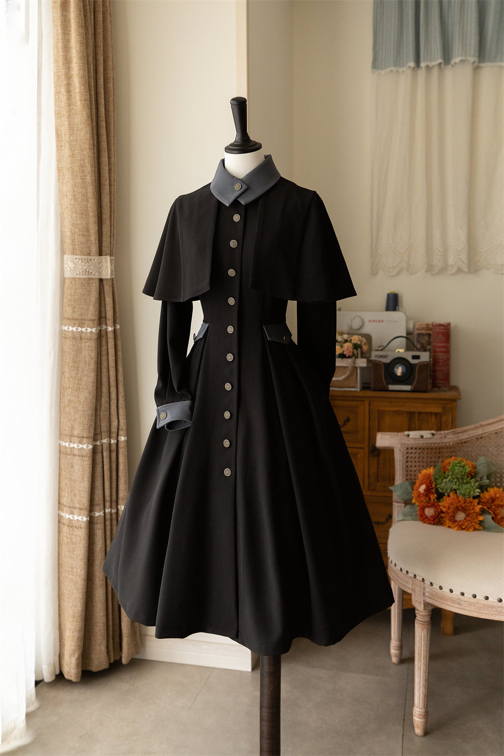 Forest Wardrobe - Elegant Lolita Dress Winter Lolita - Coat Dress JSK Dress