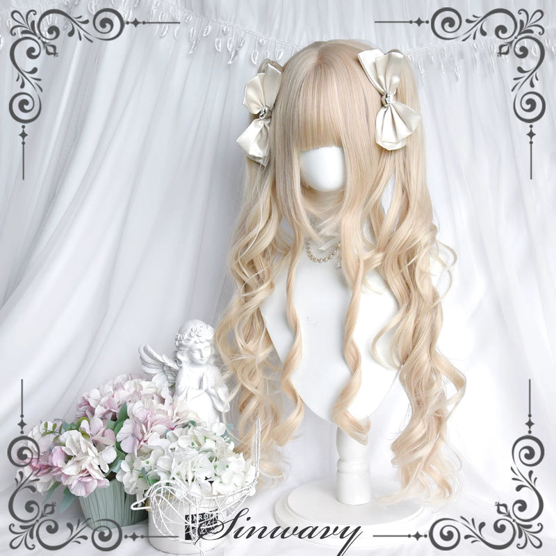Lolita Roman-curl wig with twin ponytails - view 4
