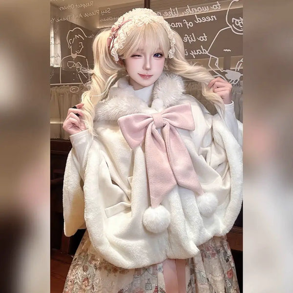 Qiqi House Bunny-Ear Loose Lolita Cape — additional product view