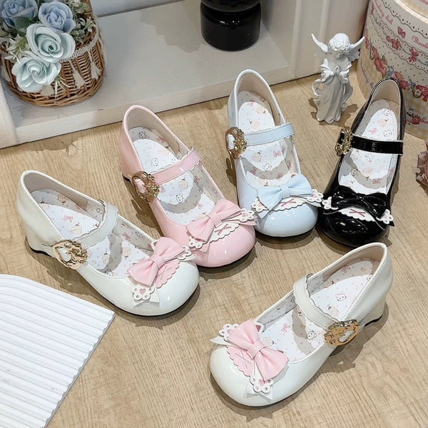 Kitten Toast – Cat Paw Party 3.0 – Bow Mary Jane Shoes — product photo 1