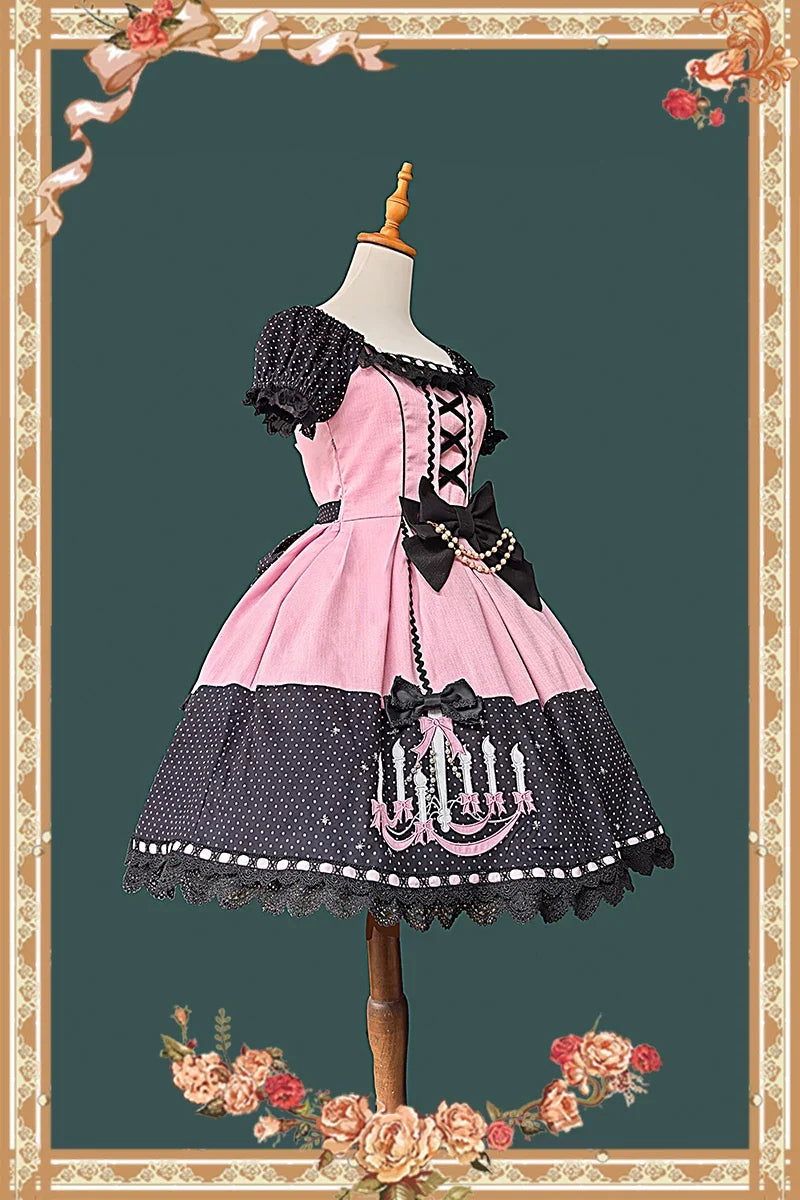 Infanta - Chandelier - Print OP Dress