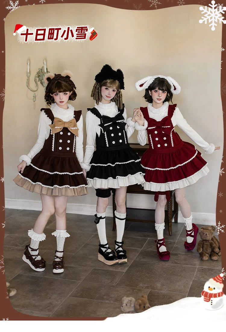 With PUJI - Snowlight of Tokamachi - Kawaii Lolita JSK, Animal Ear Headband detail view 6