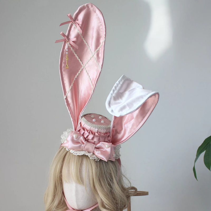 Deer Girl Handmade - Brulee Rabbit - Rabbit-Ear Headwear with Shapeable Ears