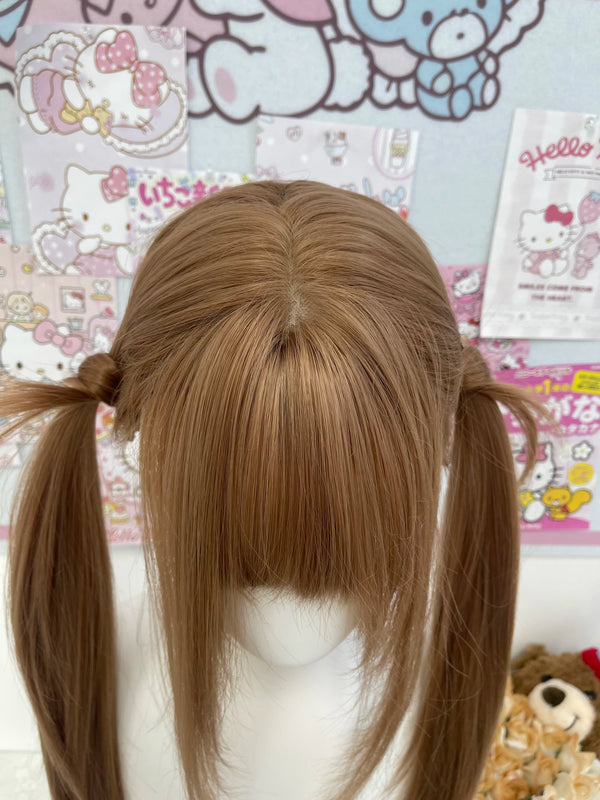 Kunkun Fish champagne layered straight wig - view 1