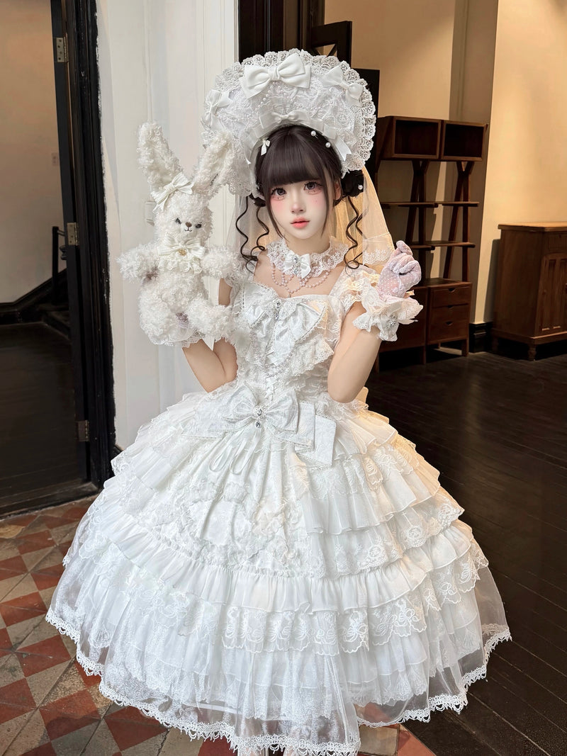 Miaolin Original - Rose Oath - Sweet Lolita JSK dress