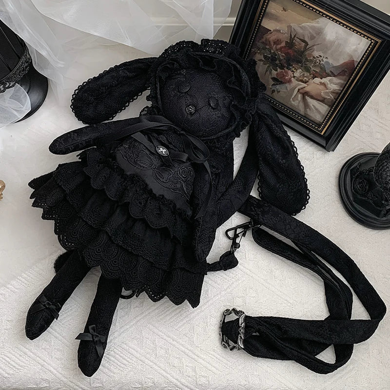 With PUJI - Doki! - Sweet Lolita OP Dress, Pockets detail view 17