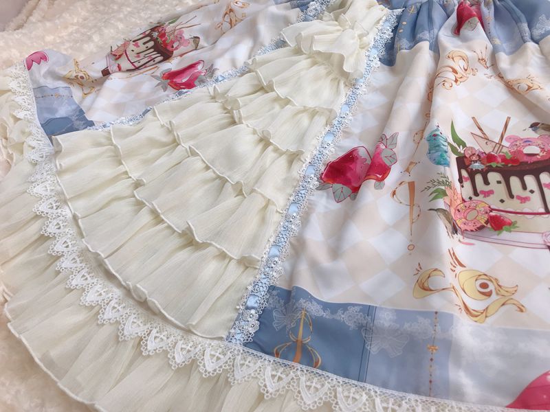 Yilia - Summer Dessert Front Opening Lolita - JSK JSK Dress