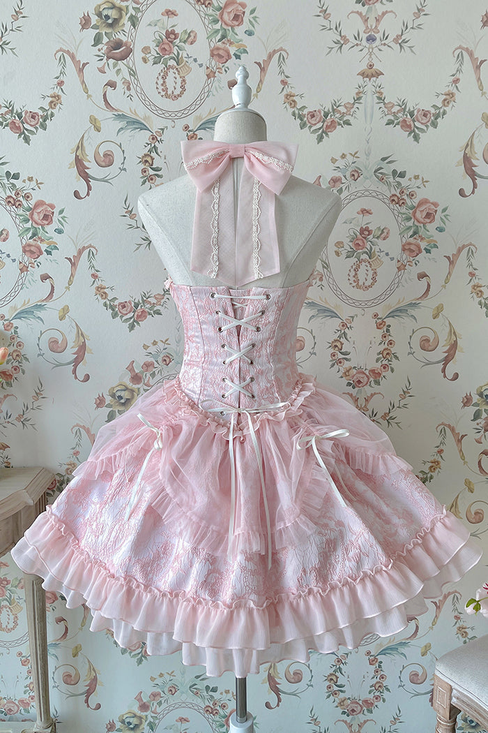 Alice Girl - Cross Maiden - Gothic Lolita Dress, Ballet Halterneck Lolita JSK