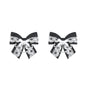 Black Bow Hair Clips Only / One Size