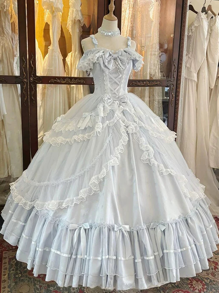 Sweet Scene - Bridal Lolita Ballgown - Formal off-shoulder Lolita