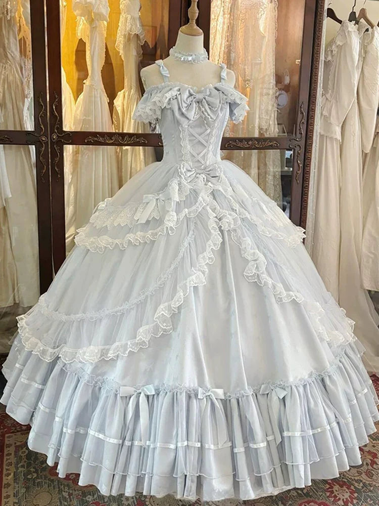 Sweet Scene - Bridal Lolita Ballgown - Formal off-shoulder Lolita