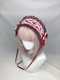 Burgundy Headdress 02 with Hidden Clip