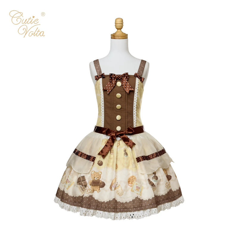 CutieVolta - Forever Happy Patisserie - Sweet Lolita OP & JSK Collection - product detail 10