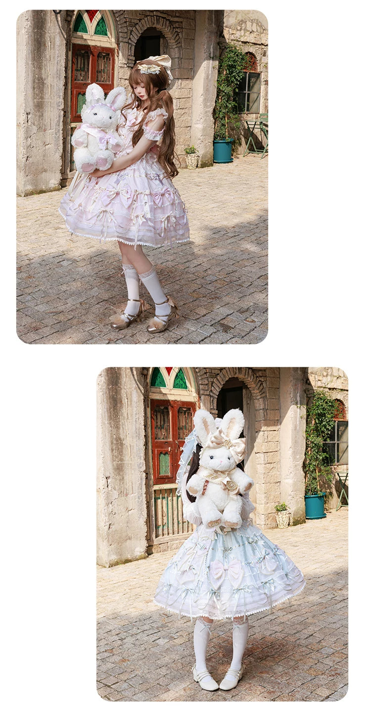momo - 3rd Anniversary Momo - White Gold 3D Doll Backpack
