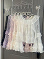 Purple boat neckline (includes a pair of bows) / One Size