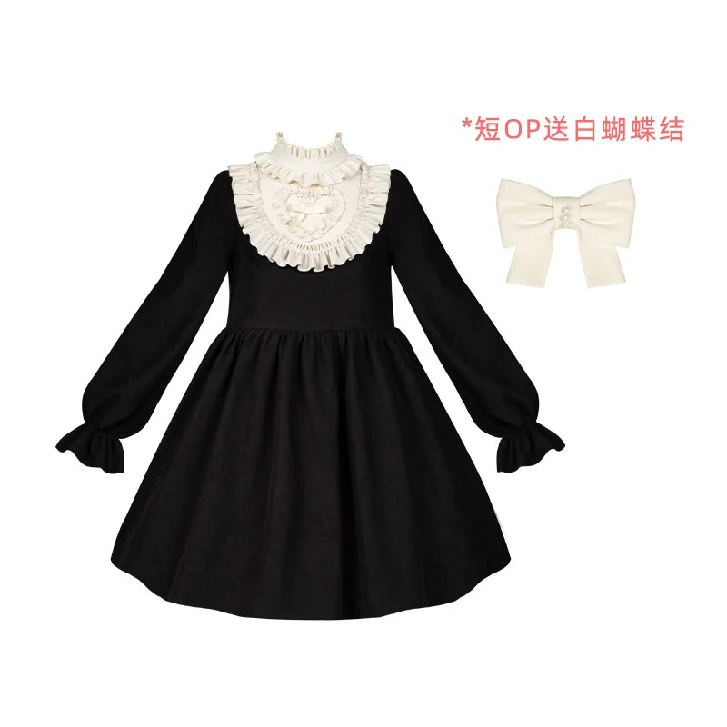 With PUJI - Twilight Choir - Lolita OP Dress detail view 8