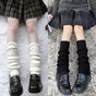 Ivory + Black 50cm (2-Pair Set) / One Size