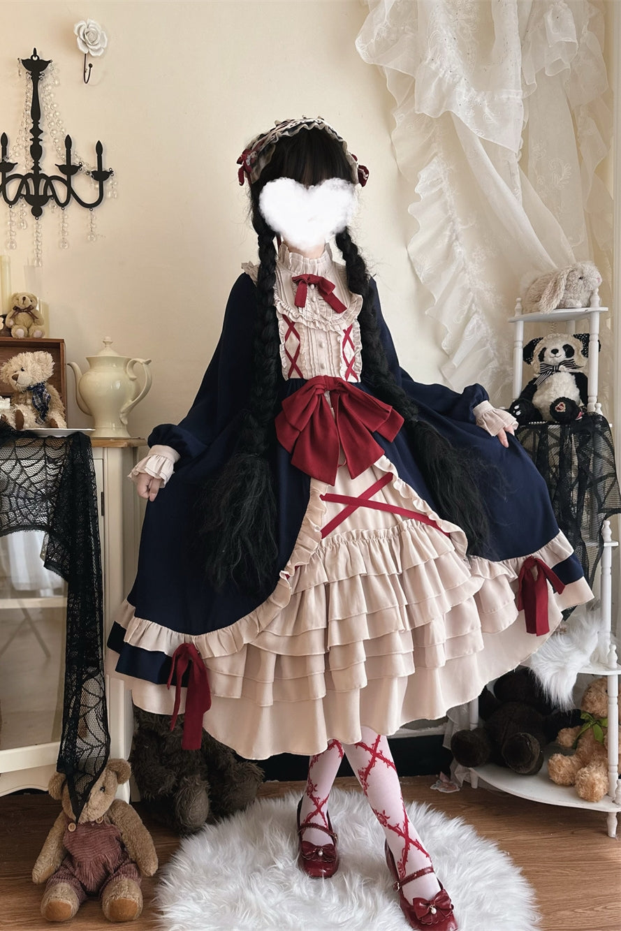 Niu Niu - Halloween Plus Size Lolita OP Dress - OP Dress