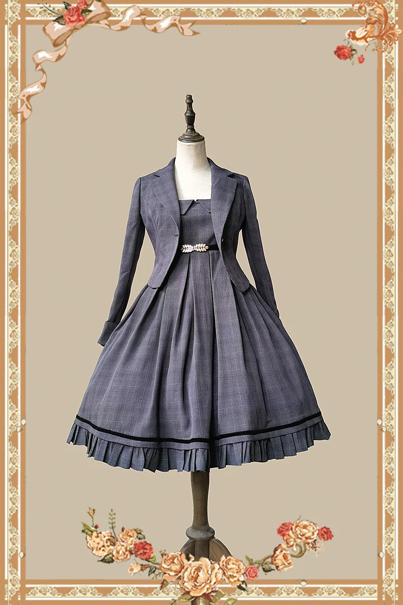 Infanta - Fog City Mystery - Tailored JSK & Cropped Jacket