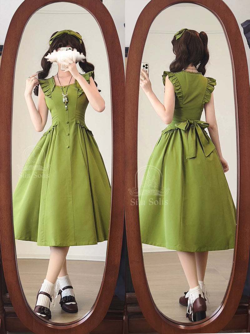 Forest Wardrobe - South Bay Forest - Vintage Sleeveless Maxi Dress - 5