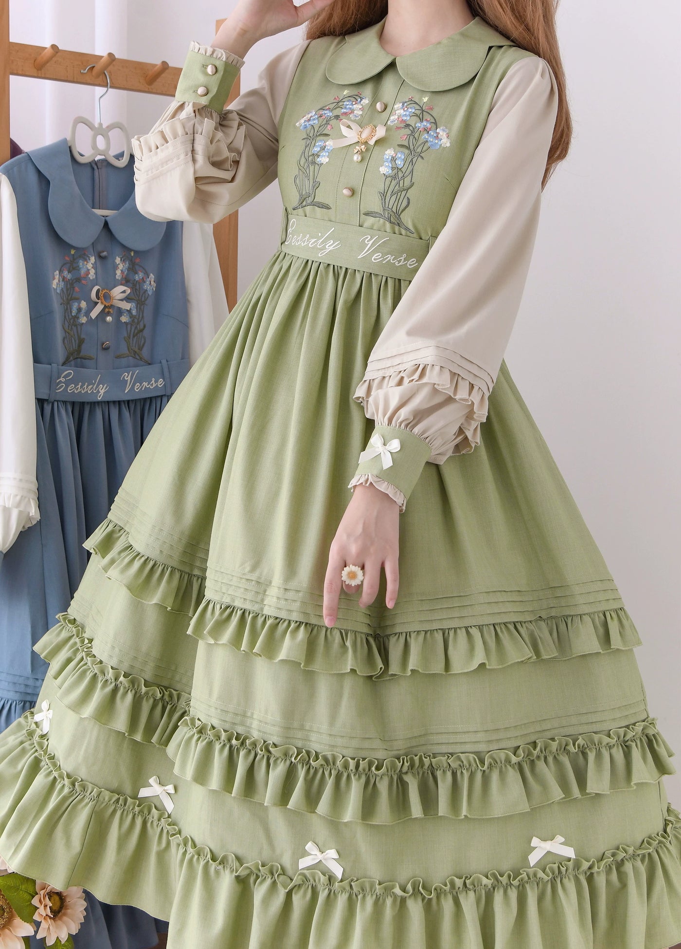 Name of the Wild - Classic Long-Sleeve OP Dress - detail view 3