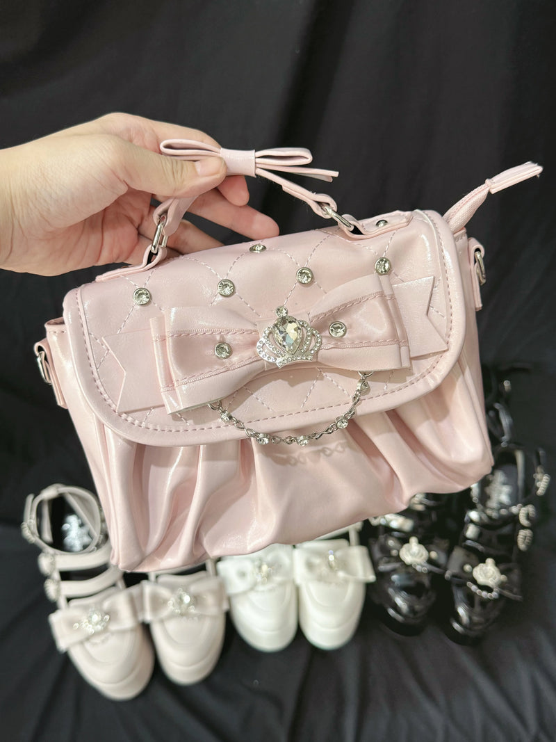Transfer Student - Coronation Gift Box - Rhinestone Shoulder Bag