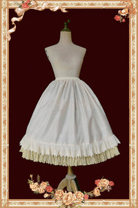 Infanta - Universal Lolita SK Extension - Underskirt SK Skirt - One Size / Apricot