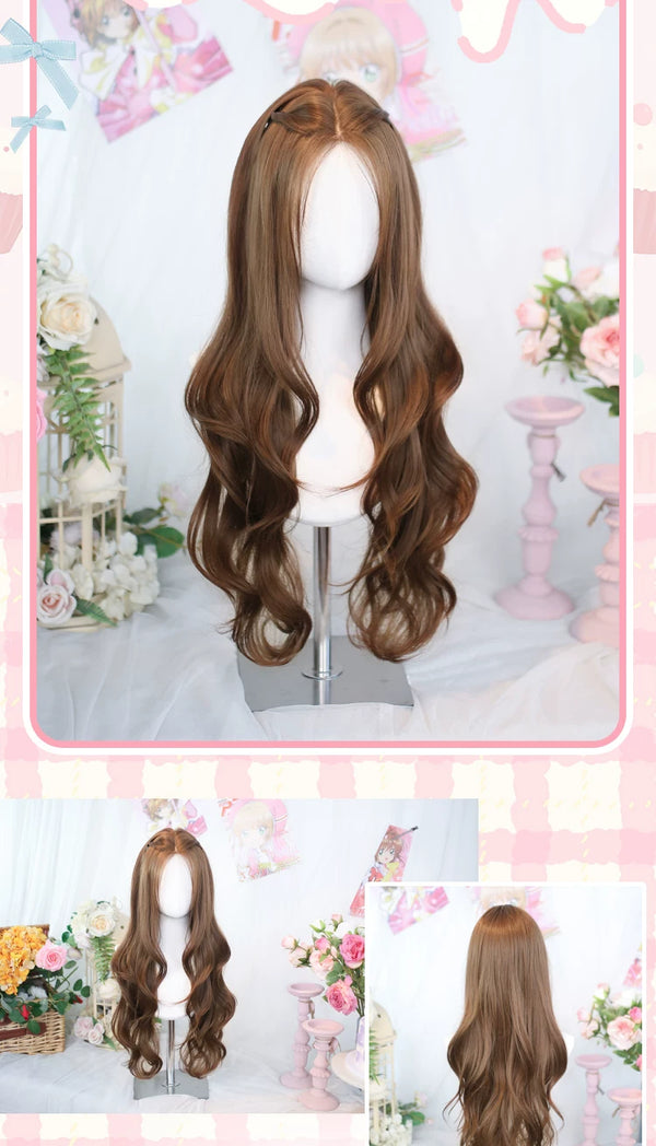 Dalao Home Yuanxu long curly warm-brown wig - additional view 1