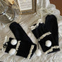 Black / One size (sizes 35-39)