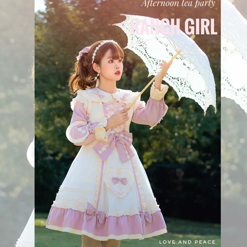 Little Gardener Pastel Plus-Size Lolita OP Dress – product image 4