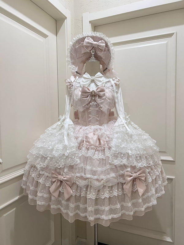 White Sugar Girl - Dream Prelude - Sweet lolita doll-style JSK dress