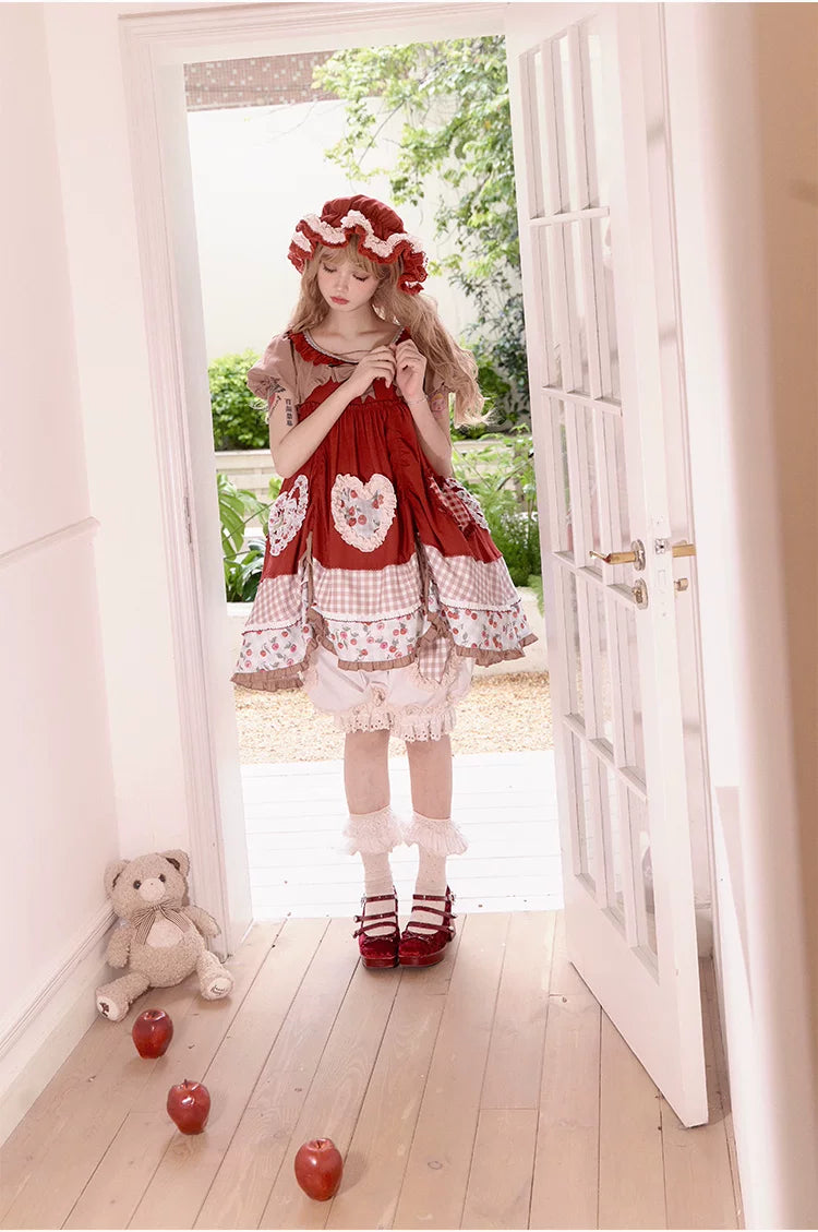 Baozi Pig - South Town Cherry - Cherry-Motif Headwear in BB Hat or BNT Styles