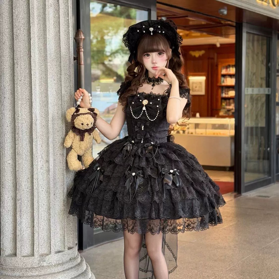 Confession Sweetheart - Light Feather Slumber - Tiered ruffle Sweet